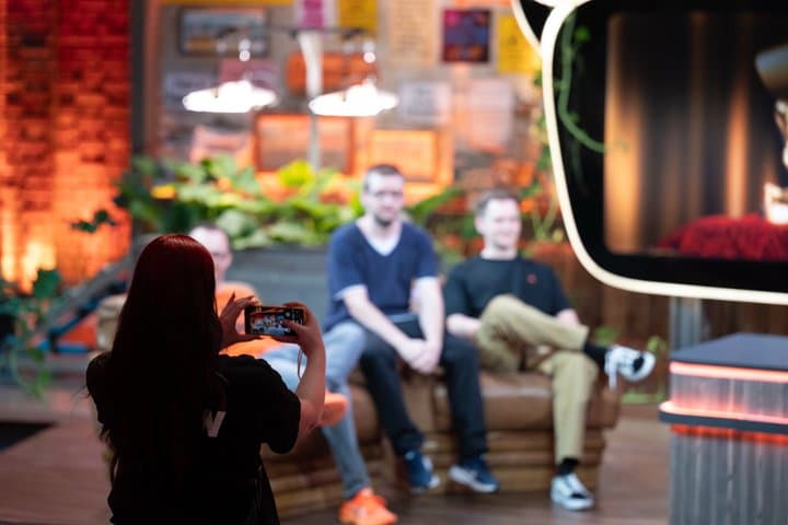 Tour del Estudio de Televisión en Colonia-Mülheim