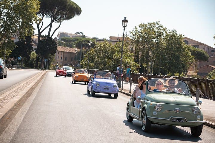 Tour in Fiat 500 Cabriolet a Roma con Foto Professionali — foto 5