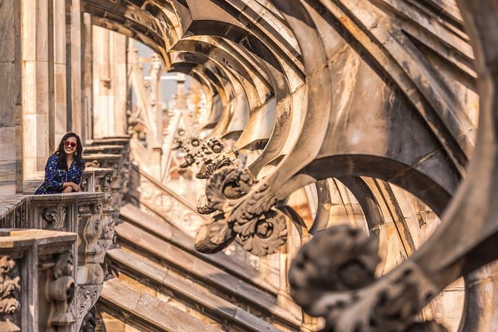 Tour guidato della terrazza panoramica del Duomo di Milano