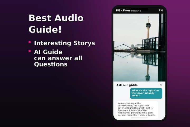 Düsseldorf Highlights Audio Guide und Selbstgeführte Tour — Foto 2