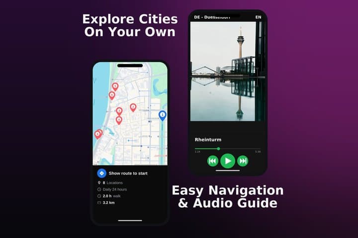 Düsseldorf Highlights Audio Guide und Selbstgeführte Tour — Foto 3