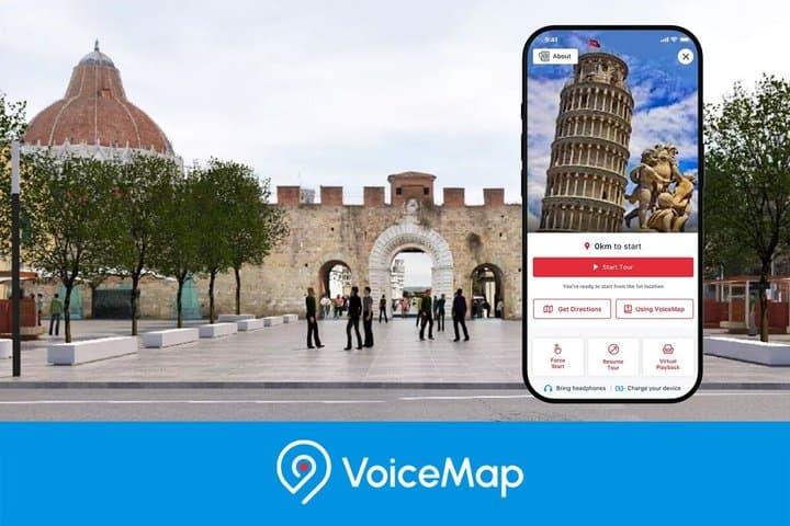 Tour audio autoguidato della Piazza dei Miracoli di Pisa
