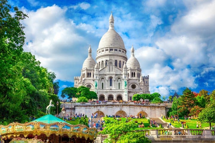 Halbtägige Wanderung in Paris: Eiffelturm, Montmartre, Notre-Dame — Foto 3