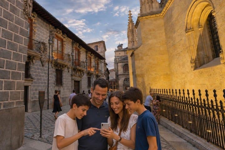 Caccia al Tesoro e Tour a Piedi Autoguidato di Granada