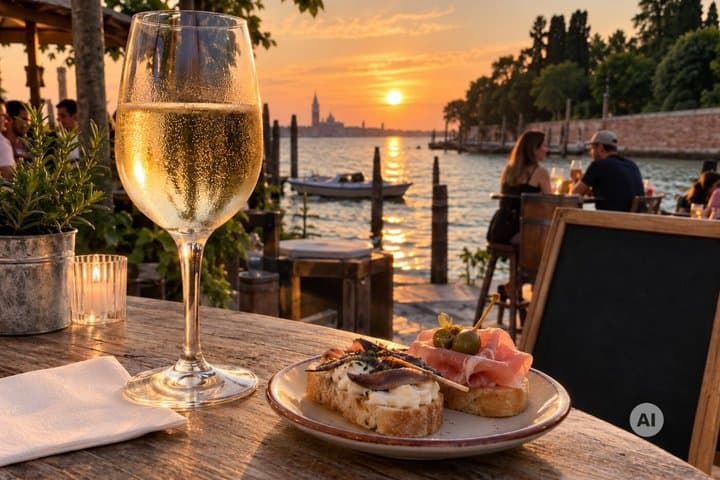 Venedig Sonnenuntergangs-Lagunen-Kreuzfahrt mit Blick auf den Markusplatz & Aperitif — Foto 2