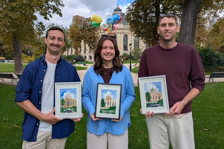 Paris Aquarell-Erlebnis – Essentielle Edition — Foto 2