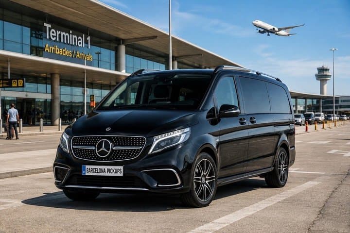 Transfer vom Flughafen Barcelona zu Hotels im Stadtzentrum BCN — Foto 5