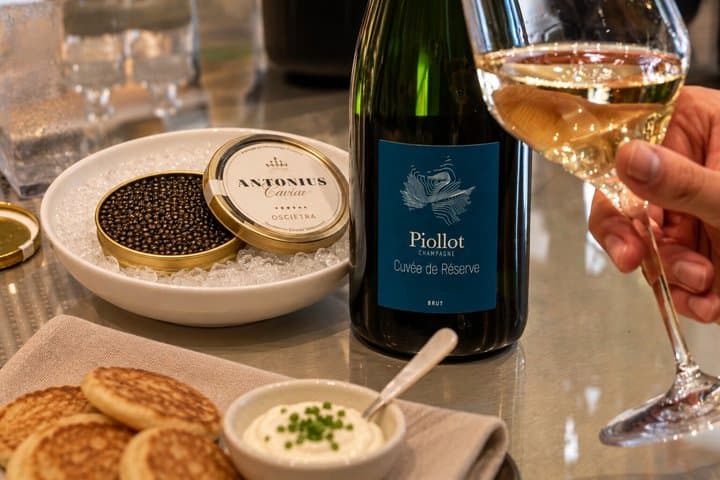Expérience de Dégustation Privée Prestige Caviar Champagne Nice