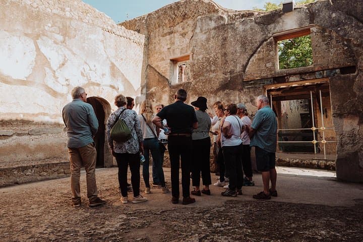 Visite en petit groupe de Pompéi et d'Herculanum avec un archéologue